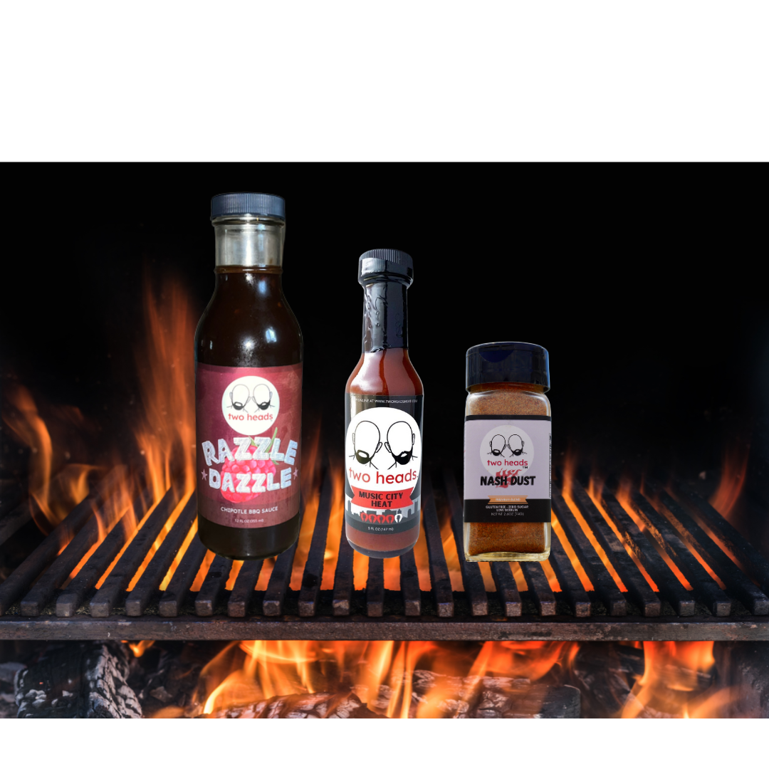 Shop | TWO HEADS HOT SAUCE™ Heat You Can Taste
